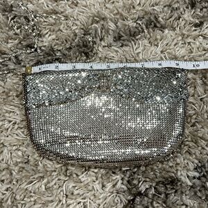 Vintage Sequin-like Clutch Purse with Strap